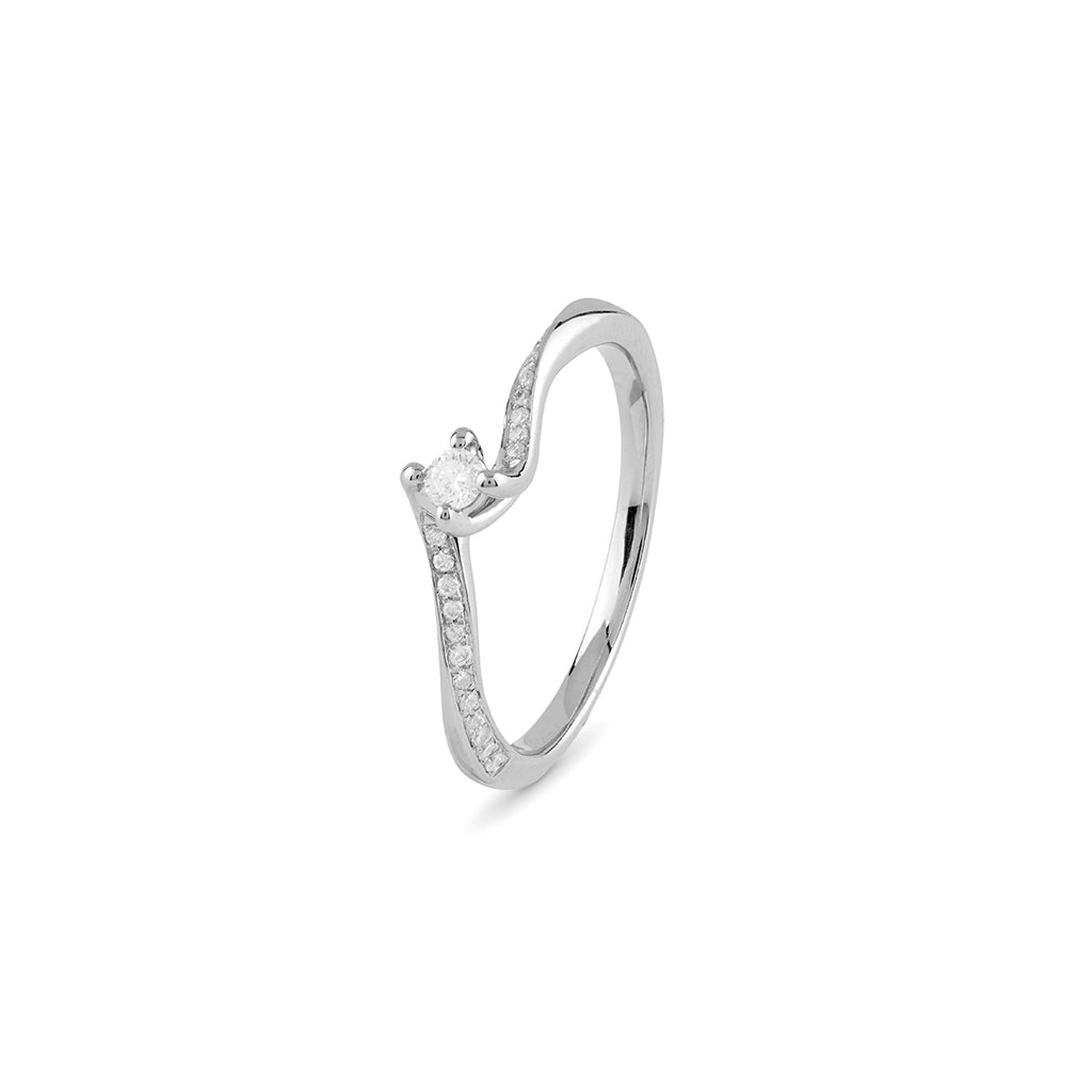Anello Bliss collezione Platino 20108581