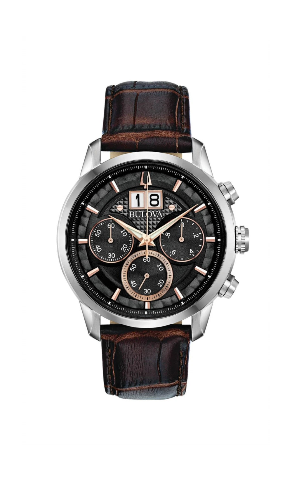 Orologio Bulova collezione Sutton Big Date 96B311