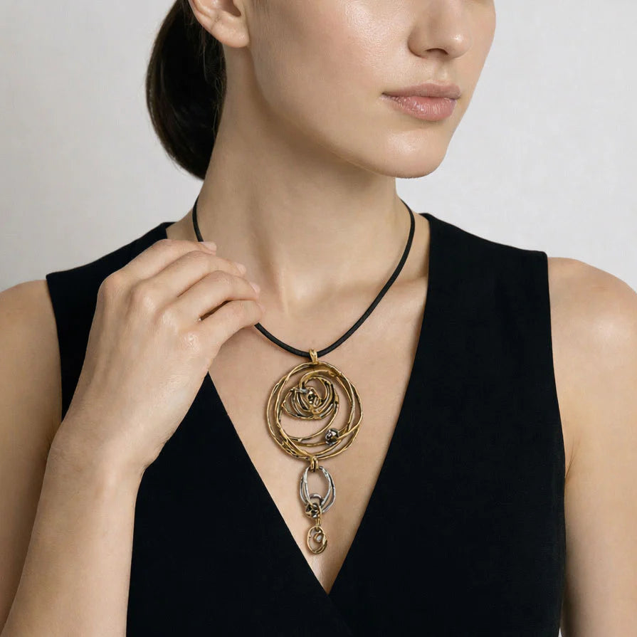 Collana Giuseppe Mandile Spirali CR062b