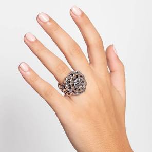 Anello Giuseppe Mandile Tre Girandole AR130A b