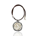 Collana Pendente Spirale Giuseppe Mandile CR048c