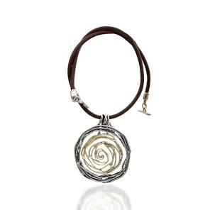 Collana Pendente Spirale Giuseppe Mandile CR048c