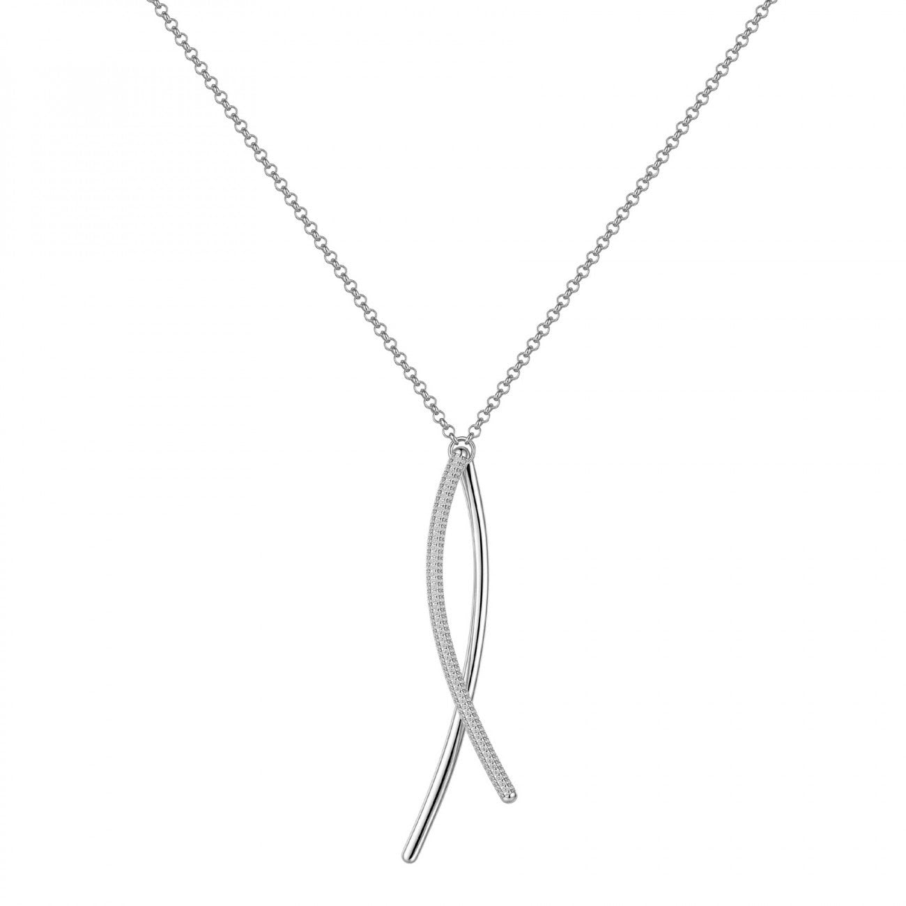 Collana Rosato collezione Bianca RZB188