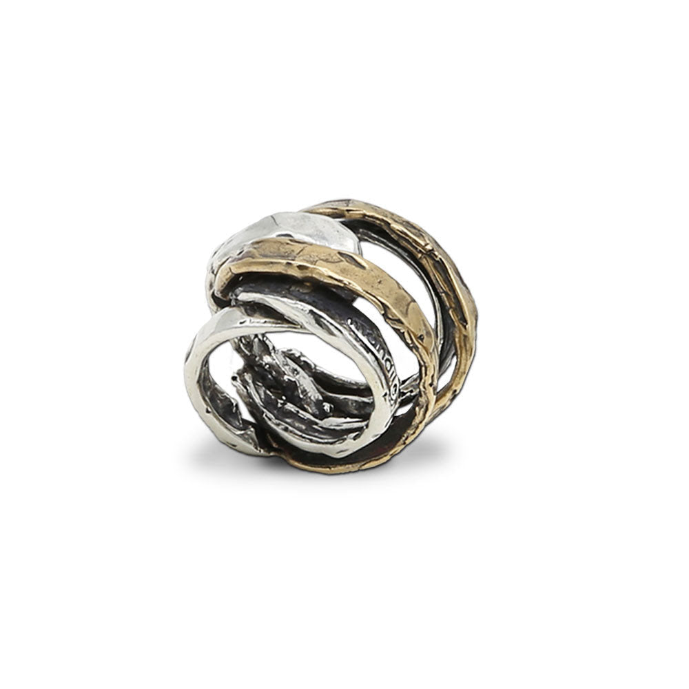 Anello Giuseppe Mandile collezione Intrecci Preziosi AR155