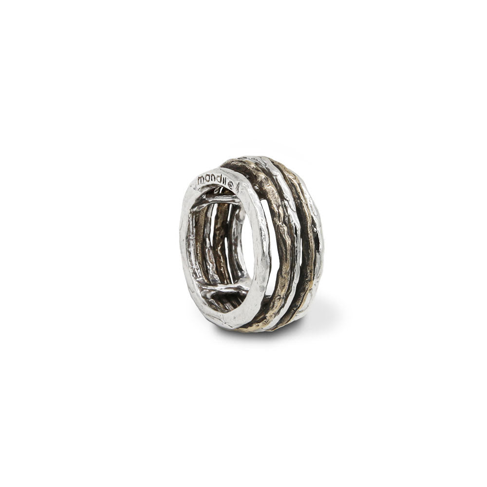 Anello Giuseppe Mandile a fascia AR121b