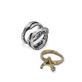 Anello Giuseppe Mandile collezione Lettering AR004L