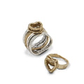 Anello Giuseppe Mandile collezione Lettering AR004L